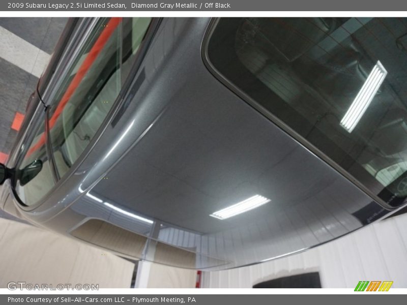 Diamond Gray Metallic / Off Black 2009 Subaru Legacy 2.5i Limited Sedan