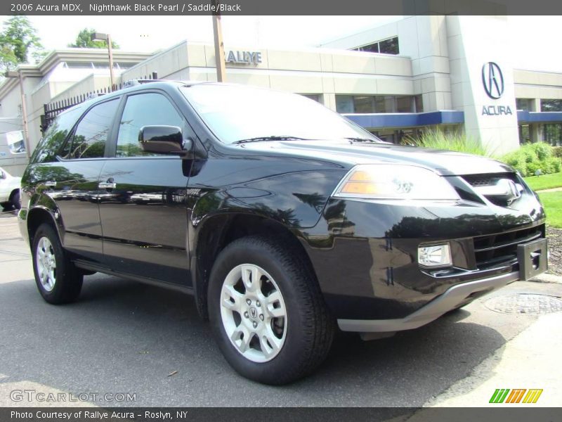 Nighthawk Black Pearl / Saddle/Black 2006 Acura MDX