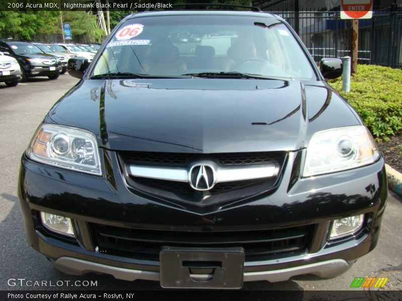 Nighthawk Black Pearl / Saddle/Black 2006 Acura MDX