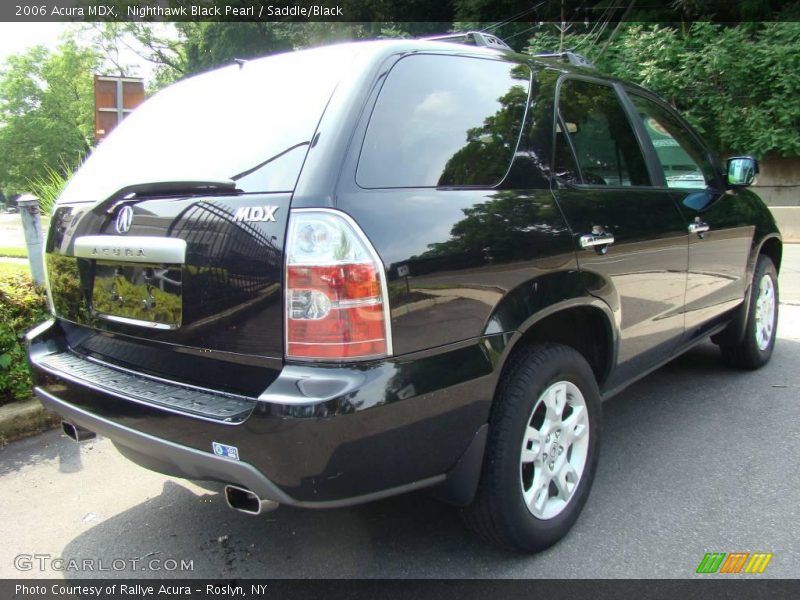 Nighthawk Black Pearl / Saddle/Black 2006 Acura MDX