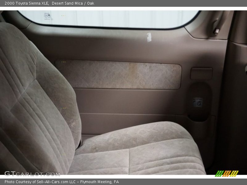 Desert Sand Mica / Oak 2000 Toyota Sienna XLE
