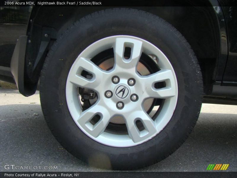 Nighthawk Black Pearl / Saddle/Black 2006 Acura MDX