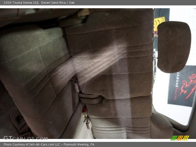 Desert Sand Mica / Oak 2000 Toyota Sienna XLE