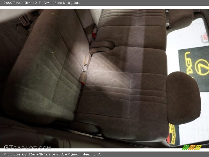 Desert Sand Mica / Oak 2000 Toyota Sienna XLE