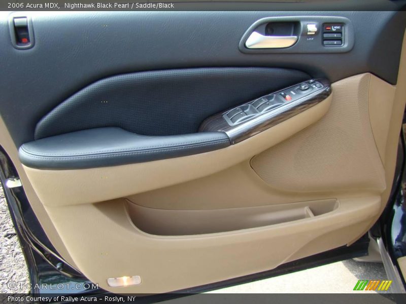 Nighthawk Black Pearl / Saddle/Black 2006 Acura MDX