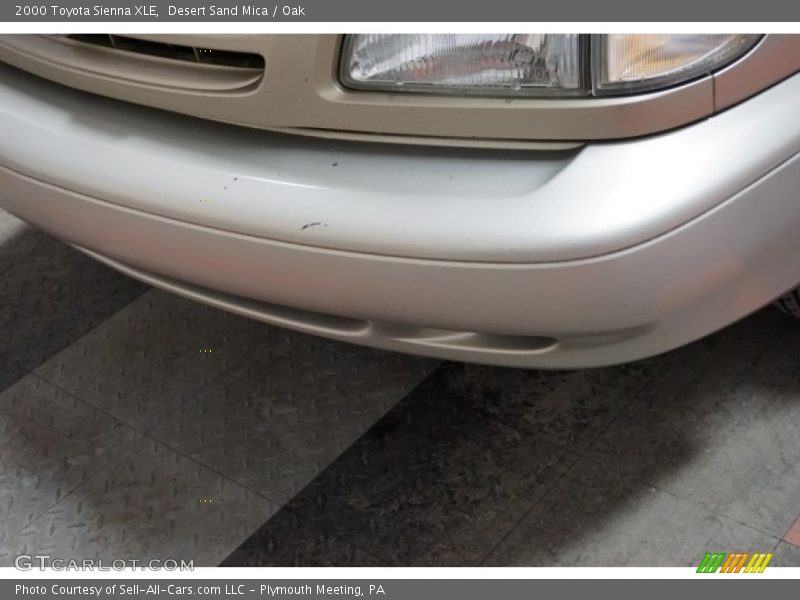 Desert Sand Mica / Oak 2000 Toyota Sienna XLE