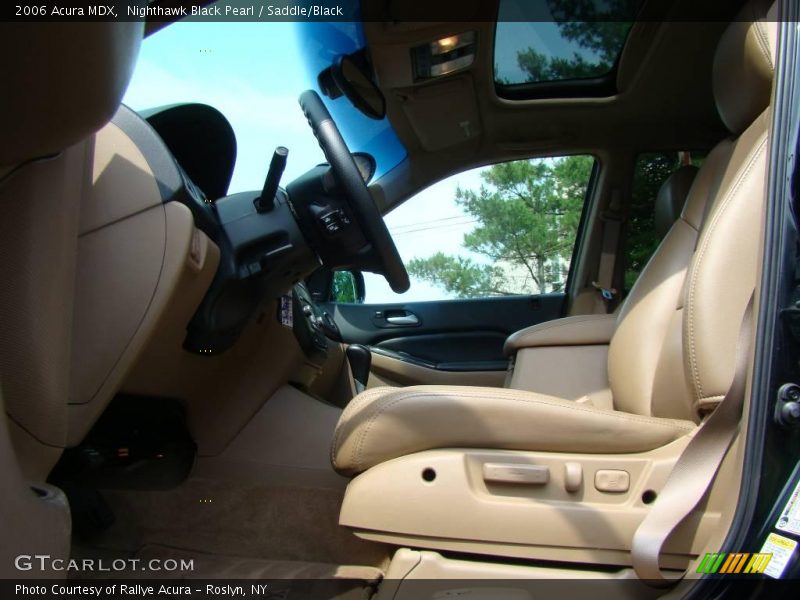 Nighthawk Black Pearl / Saddle/Black 2006 Acura MDX