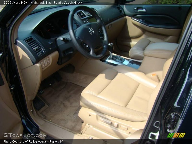 Nighthawk Black Pearl / Saddle/Black 2006 Acura MDX