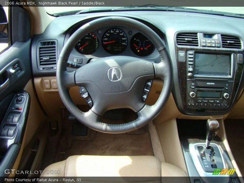 Nighthawk Black Pearl / Saddle/Black 2006 Acura MDX