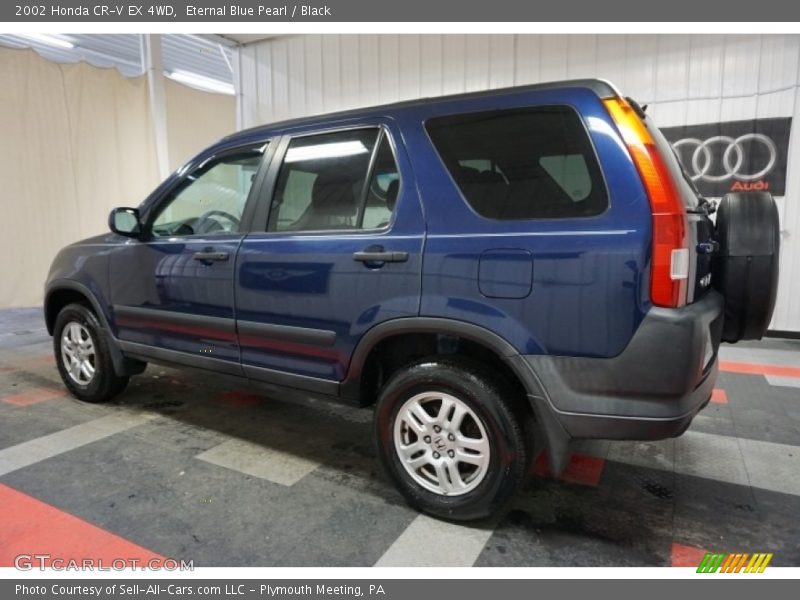 Eternal Blue Pearl / Black 2002 Honda CR-V EX 4WD