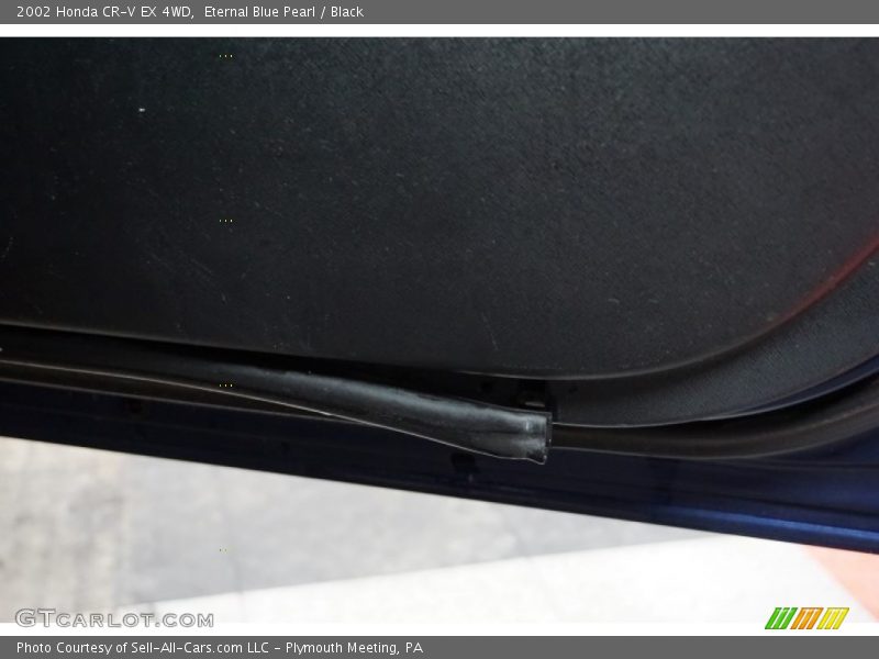 Eternal Blue Pearl / Black 2002 Honda CR-V EX 4WD