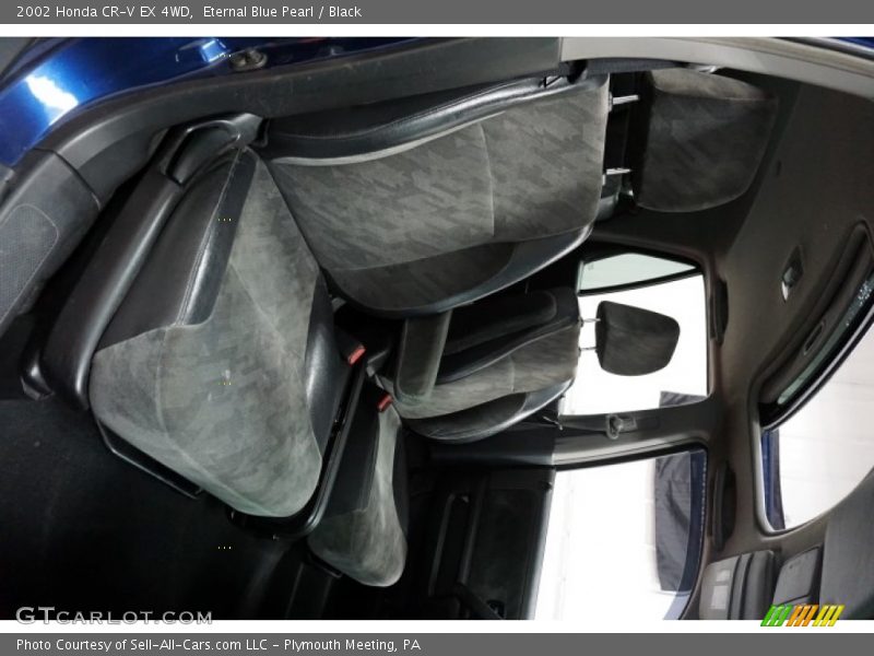 Eternal Blue Pearl / Black 2002 Honda CR-V EX 4WD