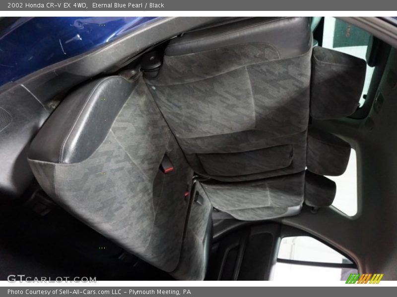 Eternal Blue Pearl / Black 2002 Honda CR-V EX 4WD