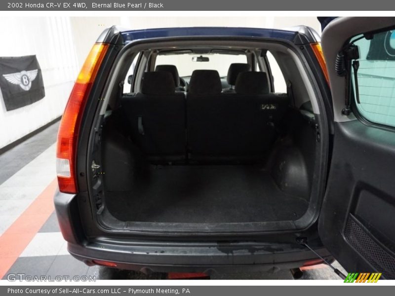 Eternal Blue Pearl / Black 2002 Honda CR-V EX 4WD