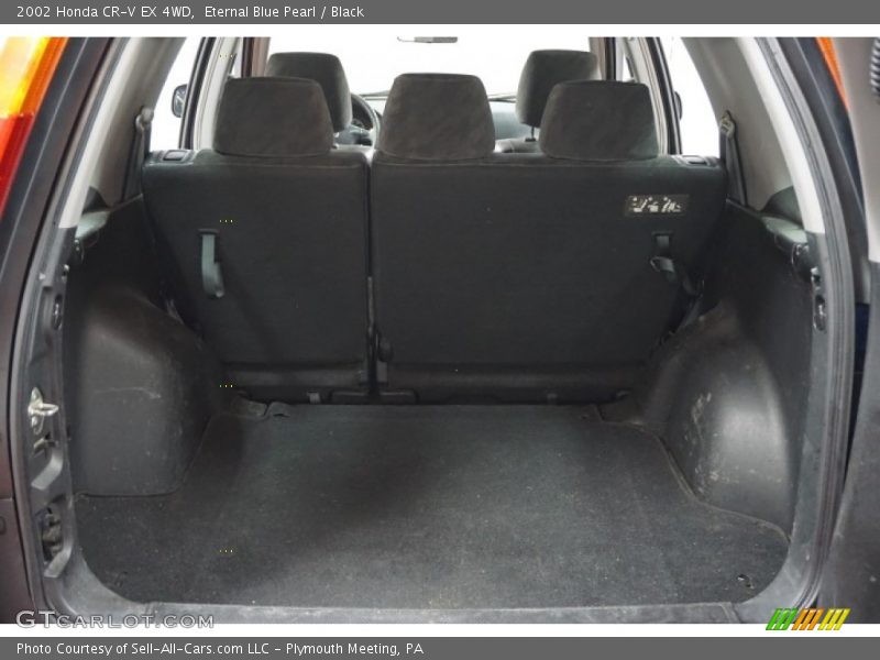 Eternal Blue Pearl / Black 2002 Honda CR-V EX 4WD