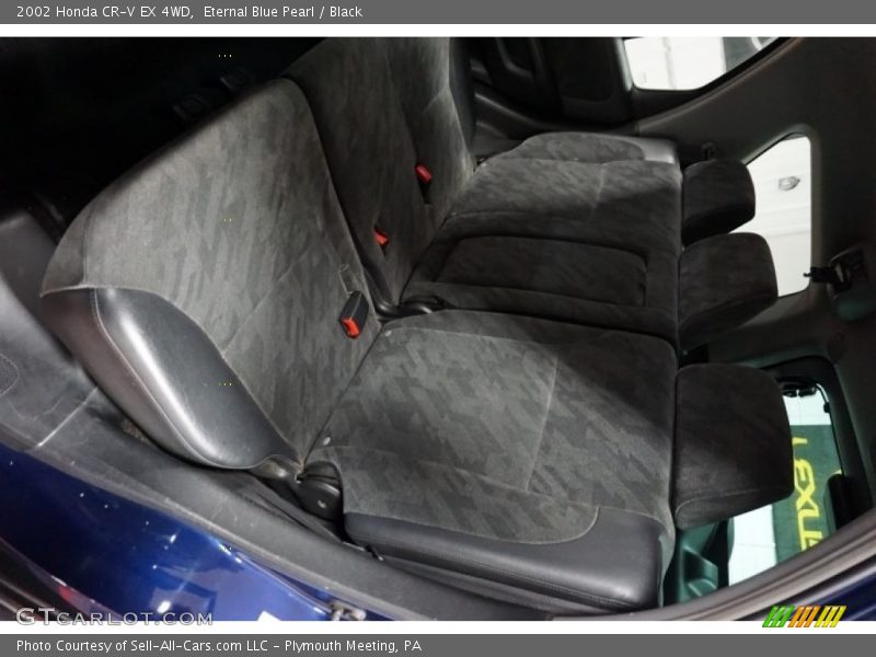 Eternal Blue Pearl / Black 2002 Honda CR-V EX 4WD