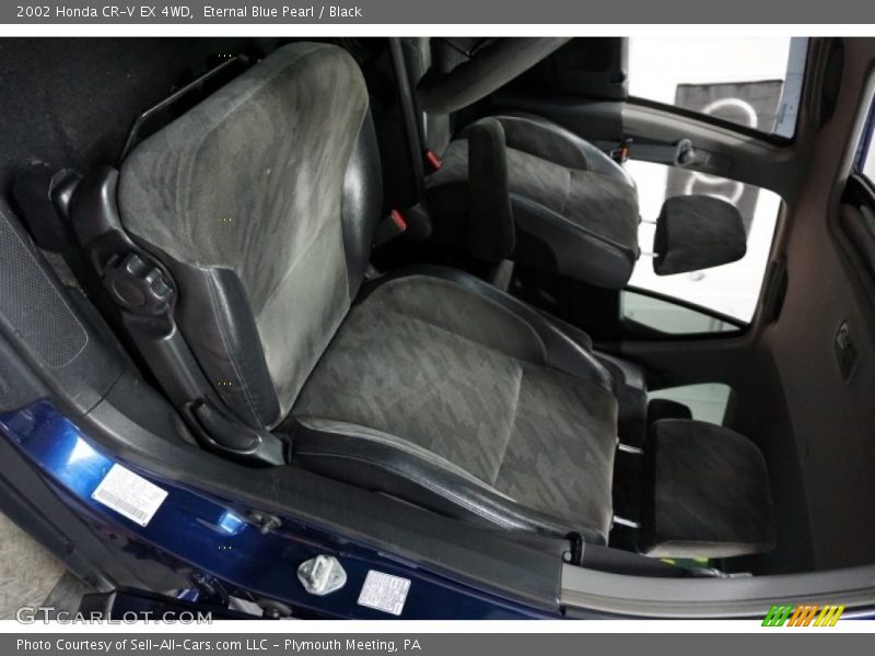 Eternal Blue Pearl / Black 2002 Honda CR-V EX 4WD