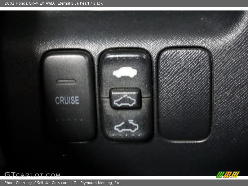 Eternal Blue Pearl / Black 2002 Honda CR-V EX 4WD