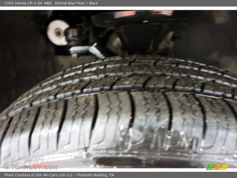 Eternal Blue Pearl / Black 2002 Honda CR-V EX 4WD