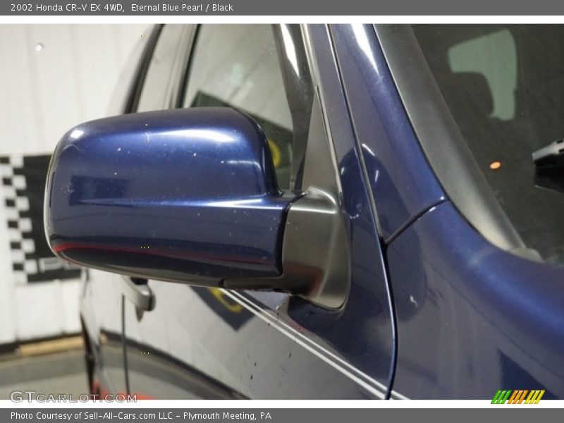 Eternal Blue Pearl / Black 2002 Honda CR-V EX 4WD