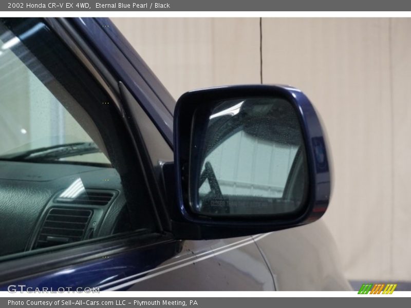 Eternal Blue Pearl / Black 2002 Honda CR-V EX 4WD