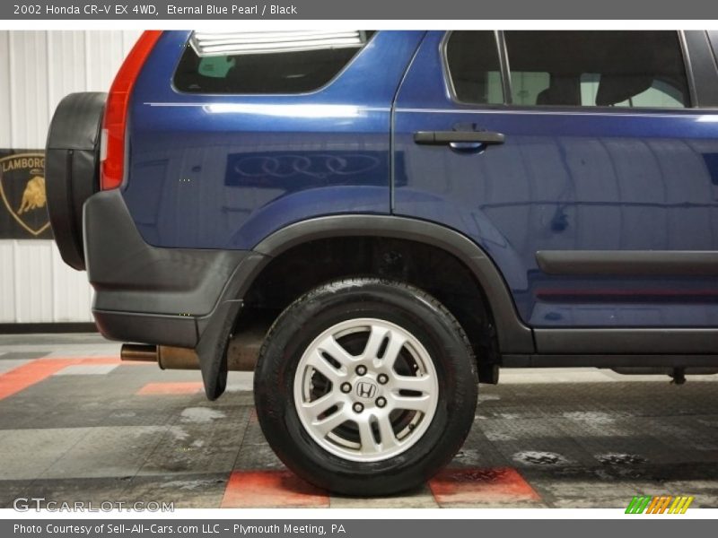 Eternal Blue Pearl / Black 2002 Honda CR-V EX 4WD