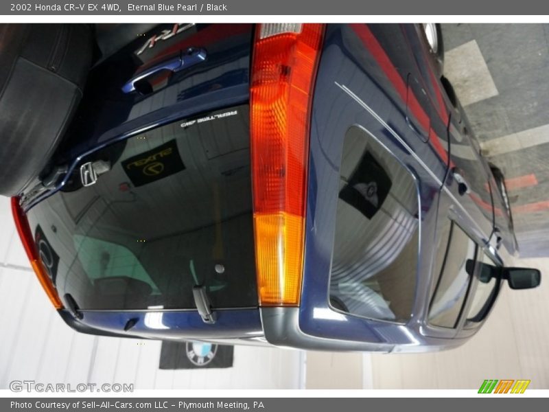 Eternal Blue Pearl / Black 2002 Honda CR-V EX 4WD