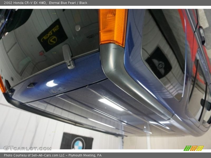 Eternal Blue Pearl / Black 2002 Honda CR-V EX 4WD