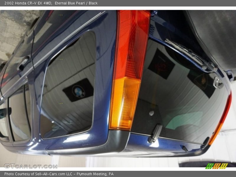 Eternal Blue Pearl / Black 2002 Honda CR-V EX 4WD