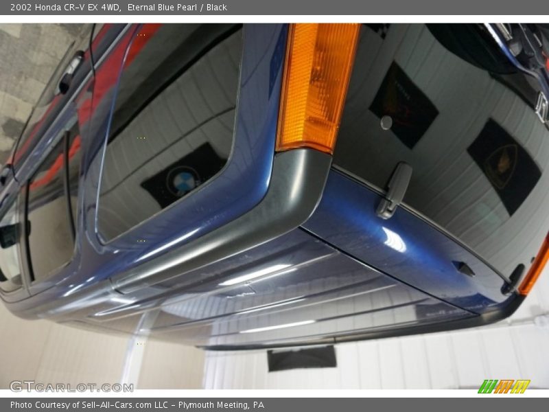 Eternal Blue Pearl / Black 2002 Honda CR-V EX 4WD
