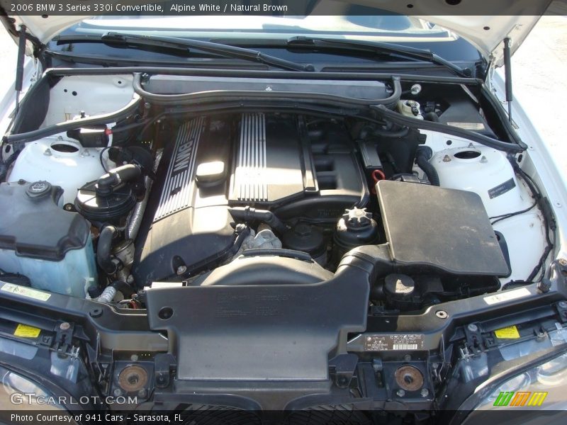 Alpine White / Natural Brown 2006 BMW 3 Series 330i Convertible