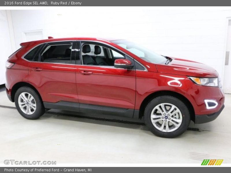 2016 Edge SEL AWD Ruby Red