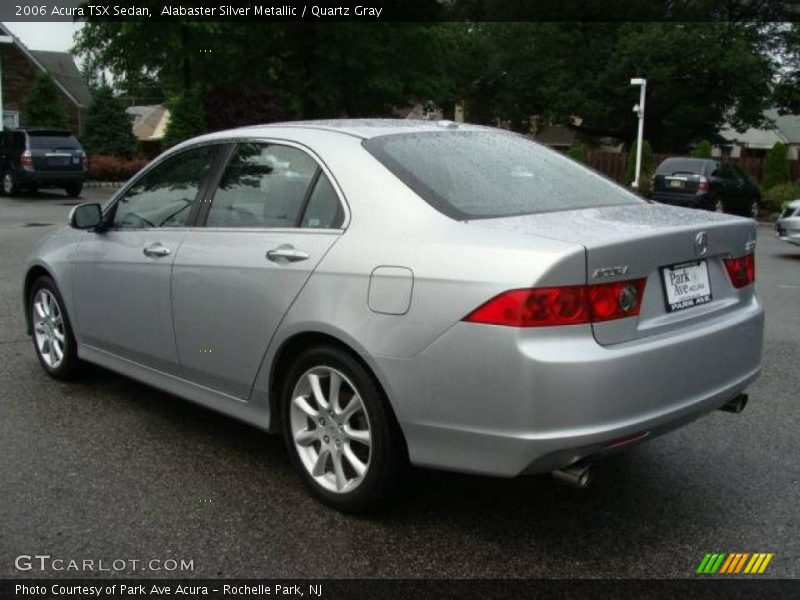 Alabaster Silver Metallic / Quartz Gray 2006 Acura TSX Sedan
