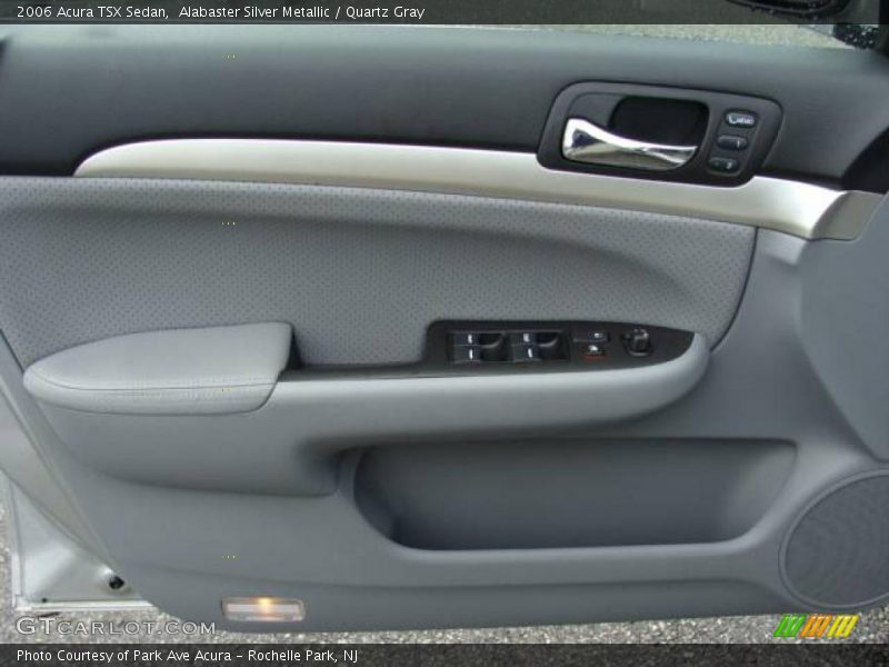 Alabaster Silver Metallic / Quartz Gray 2006 Acura TSX Sedan