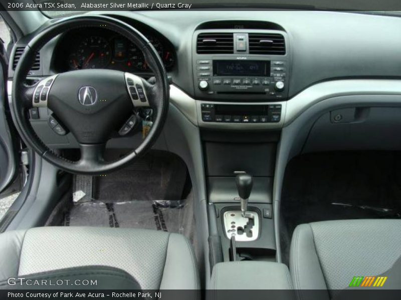 Alabaster Silver Metallic / Quartz Gray 2006 Acura TSX Sedan