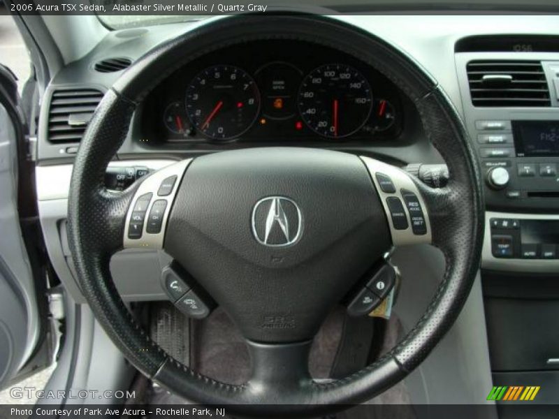 Alabaster Silver Metallic / Quartz Gray 2006 Acura TSX Sedan