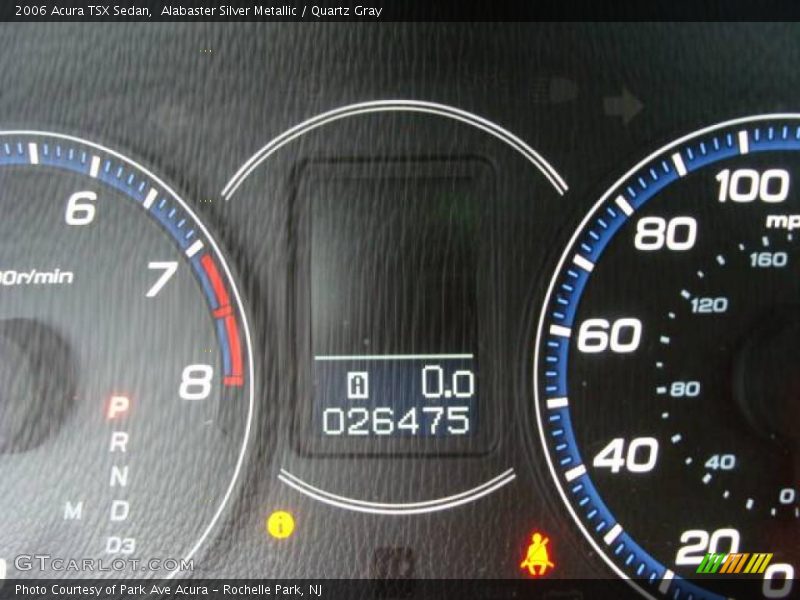 Alabaster Silver Metallic / Quartz Gray 2006 Acura TSX Sedan