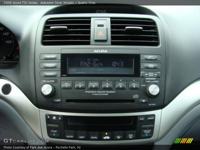 Alabaster Silver Metallic / Quartz Gray 2006 Acura TSX Sedan