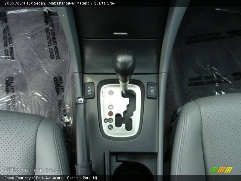 Alabaster Silver Metallic / Quartz Gray 2006 Acura TSX Sedan