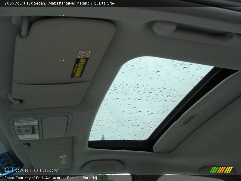 Alabaster Silver Metallic / Quartz Gray 2006 Acura TSX Sedan