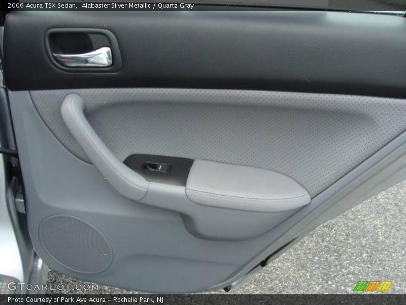 Alabaster Silver Metallic / Quartz Gray 2006 Acura TSX Sedan