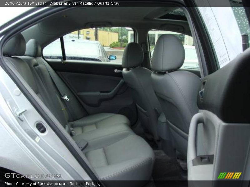 Alabaster Silver Metallic / Quartz Gray 2006 Acura TSX Sedan
