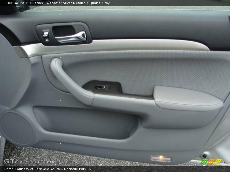 Alabaster Silver Metallic / Quartz Gray 2006 Acura TSX Sedan