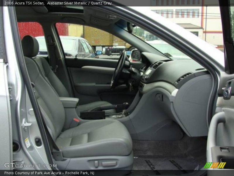 Alabaster Silver Metallic / Quartz Gray 2006 Acura TSX Sedan