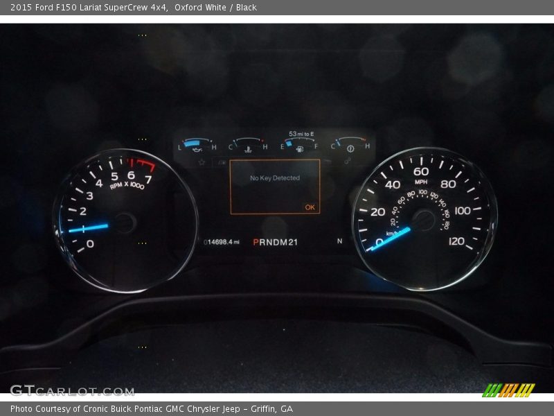 Oxford White / Black 2015 Ford F150 Lariat SuperCrew 4x4