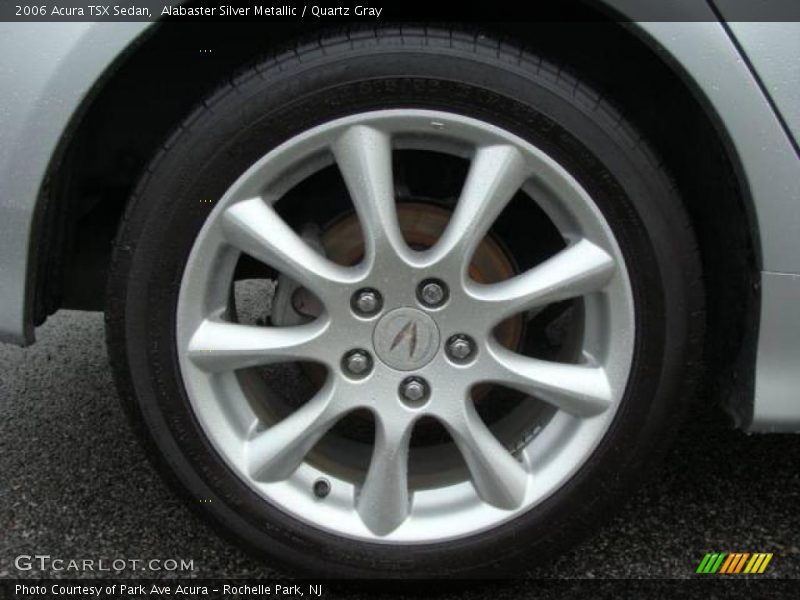 Alabaster Silver Metallic / Quartz Gray 2006 Acura TSX Sedan