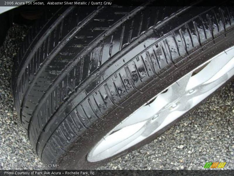 Alabaster Silver Metallic / Quartz Gray 2006 Acura TSX Sedan