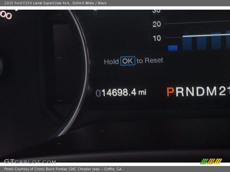Oxford White / Black 2015 Ford F150 Lariat SuperCrew 4x4