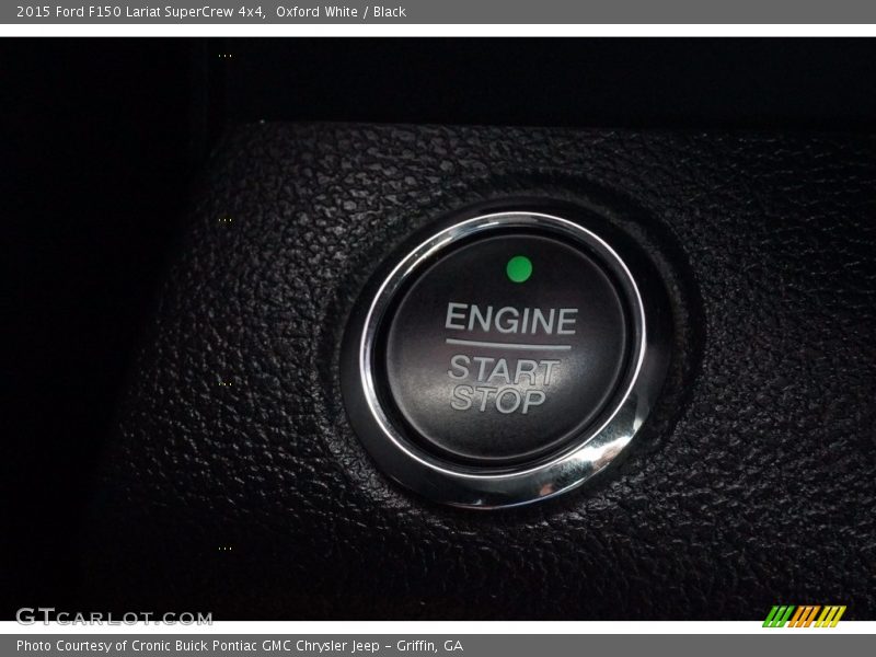 Oxford White / Black 2015 Ford F150 Lariat SuperCrew 4x4