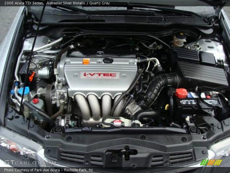 Alabaster Silver Metallic / Quartz Gray 2006 Acura TSX Sedan